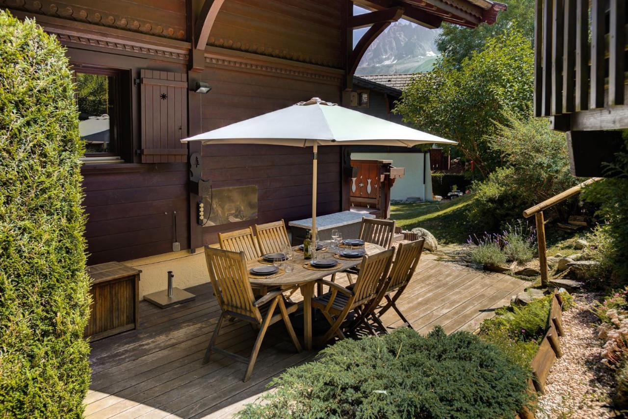 Chalet Blackbushe - Traditional Chalet - Alpes Travel - Sleeps 4-6 Les Houches Dış mekan fotoğraf