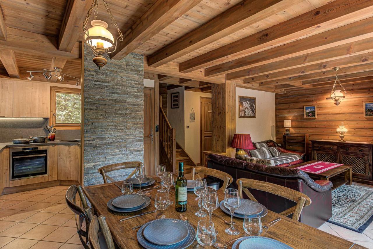 Chalet Blackbushe - Traditional Chalet - Alpes Travel - Sleeps 4-6 Les Houches Dış mekan fotoğraf