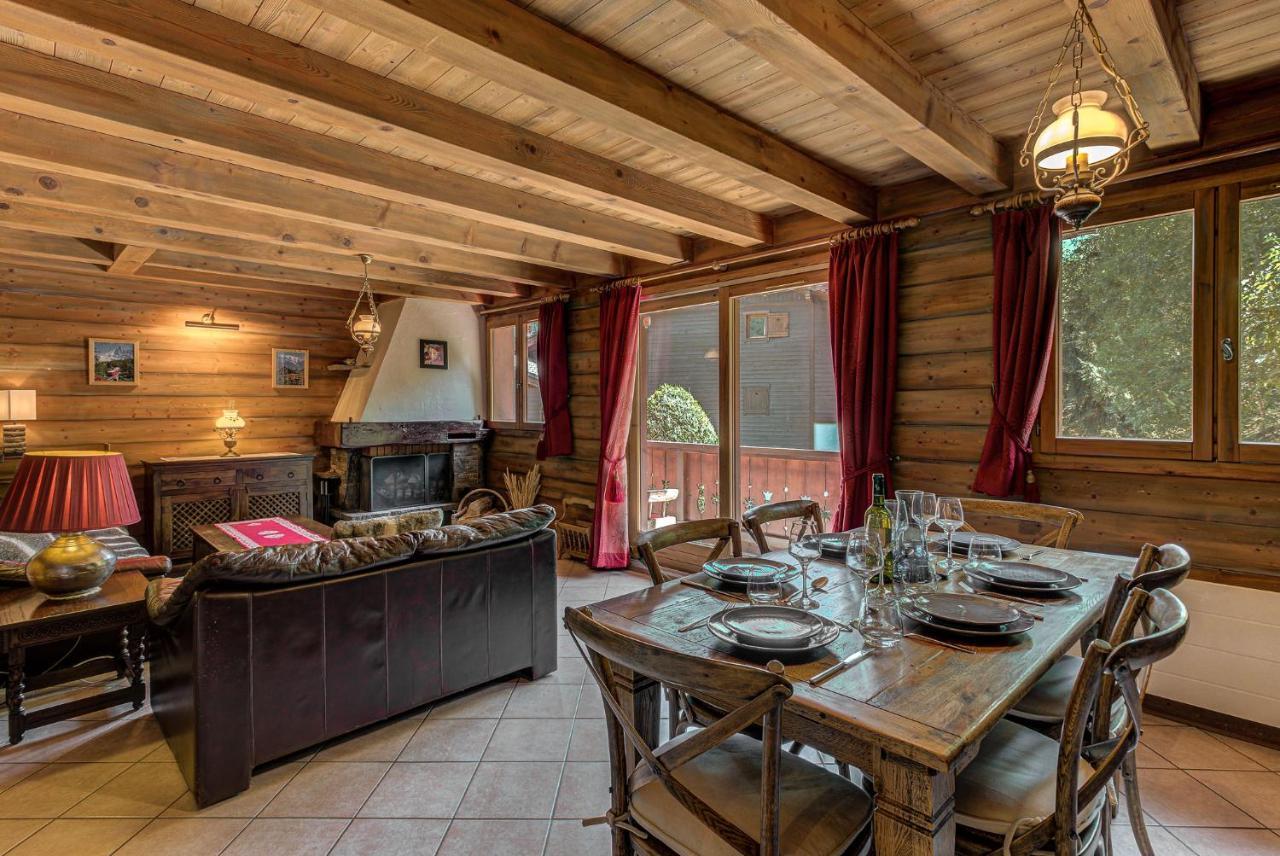 Chalet Blackbushe - Traditional Chalet - Alpes Travel - Sleeps 4-6 Les Houches Dış mekan fotoğraf